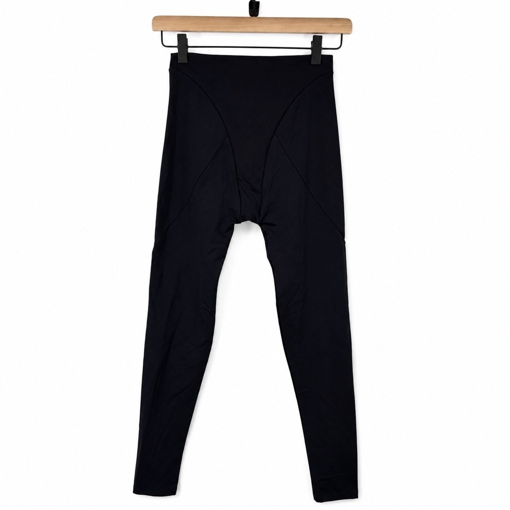 Port de‎ Bras Leggings Womens Small Black High Rise Compression Activewear